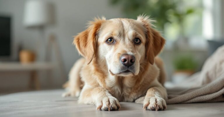 Remède naturel pour la diarrhée du chien : riz blanc et carottes dans un bol